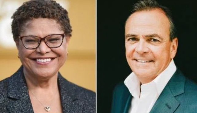 Karen Bass Defeats Rick Caruso To Become Los Angeles First Woman Mayor